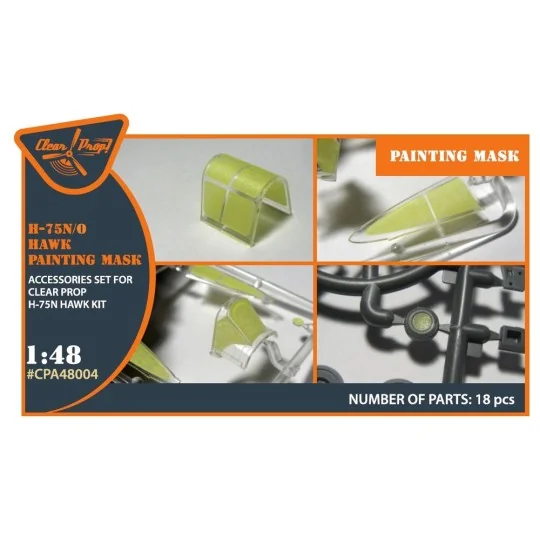 Hawk H-75 N/O for CP kit painting mask for CP kits CP4803/CP4804, 1...