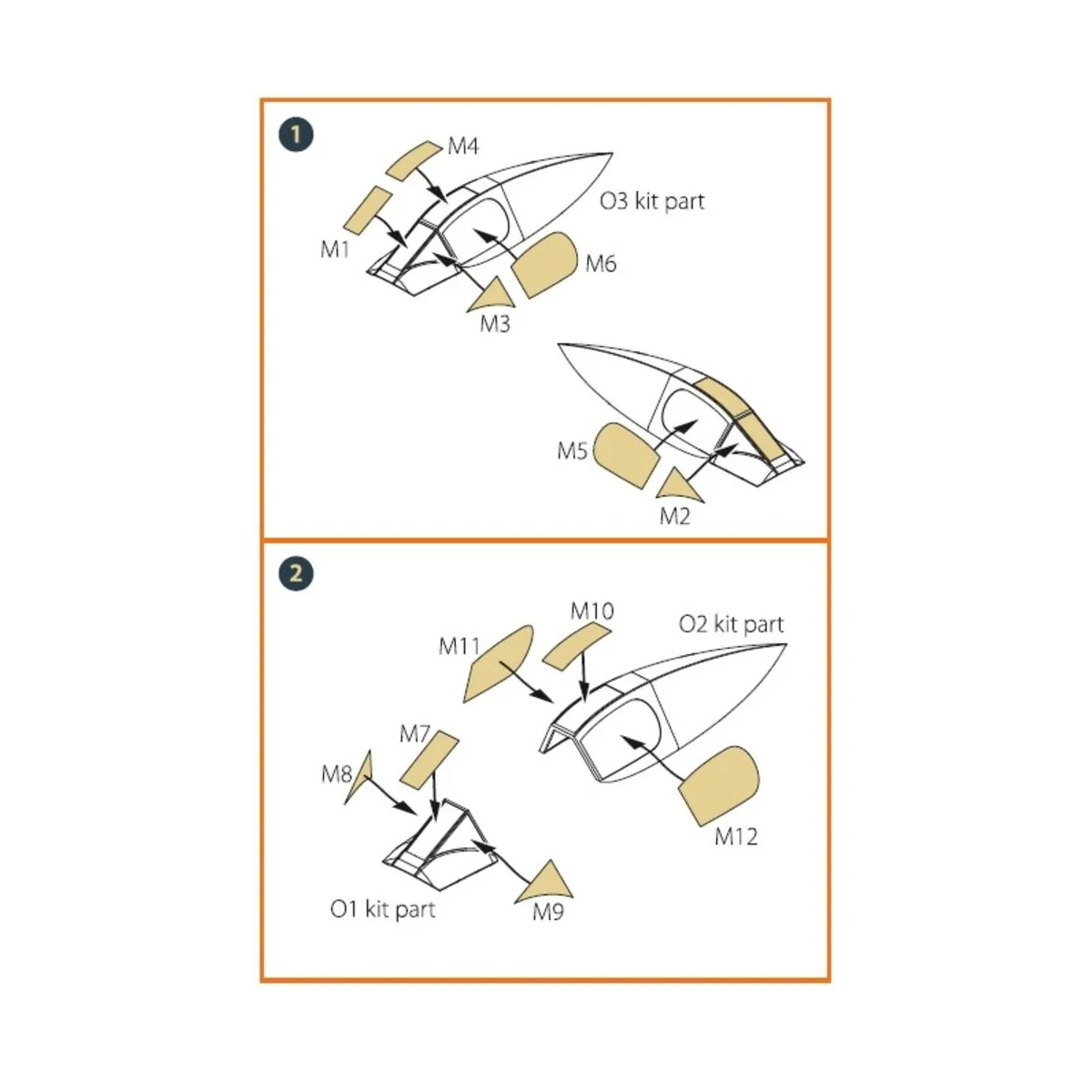 XA2D-1 Skyshark painting mask for CP kit CP4802, 1/48 - Clear Prop ... XA2D-1 Skyshark painting mask for CP kit CP4802, 1/48 - Clear Prop ...