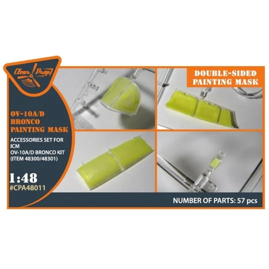 OV-10 A/D Bronko double-sided painting mask for ICM kits 48300/4830... OV-10 A/D Bronko double-sided painting mask for ICM kits 48300/4830...