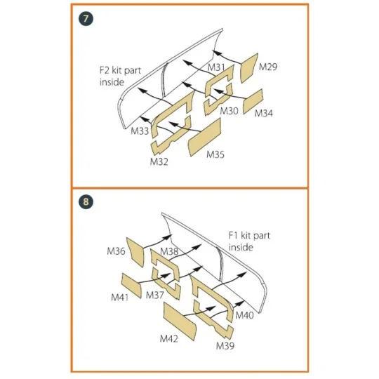 OV-10 A/D Bronko double-sided painting mask for ICM kits 48300/4830... OV-10 A/D Bronko double-sided painting mask for ICM kits 48300/4830...