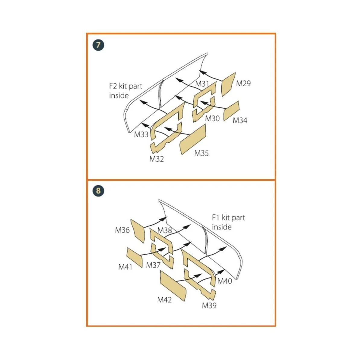 OV-10 A/D Bronko double-sided painting mask for ICM kits 48300/4830... OV-10 A/D Bronko double-sided painting mask for ICM kits 48300/4830...