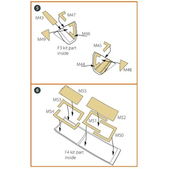 OV-10 A/D Bronko double-sided painting mask for ICM kits 48300/4830... OV-10 A/D Bronko double-sided painting mask for ICM kits 48300/4830...