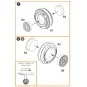 TB.2 wheel set, 1/48 - Clear Prop Accessories CPA48017