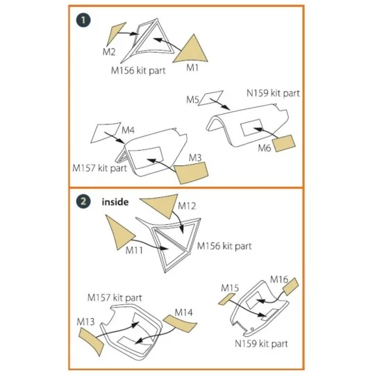 SR-71A BLACKBIRD painting mask for Revell kit, 1/48 - Clear Prop Ac... SR-71A BLACKBIRD painting mask for Revell kit, 1/48 - Clear Prop Ac...