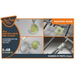 TB.2 painting mask for CP kits, 1/48 - Clear Prop Accessories CPA48018