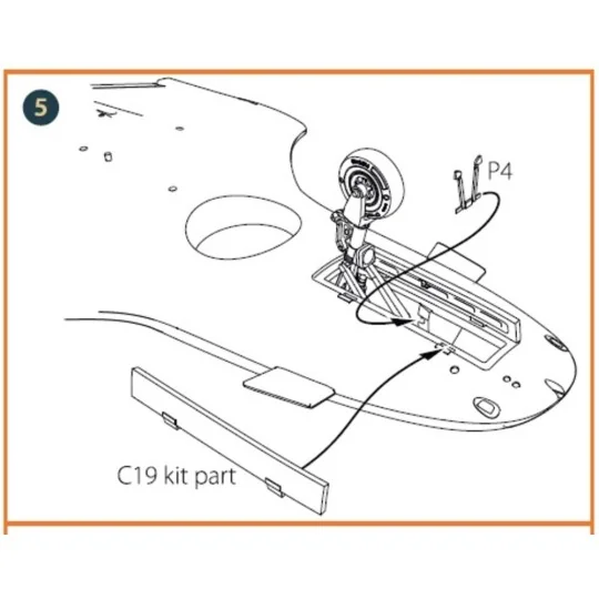 TB.2 PE parts for CP kits, 1/48 - Clear Prop Accessories CPA48019