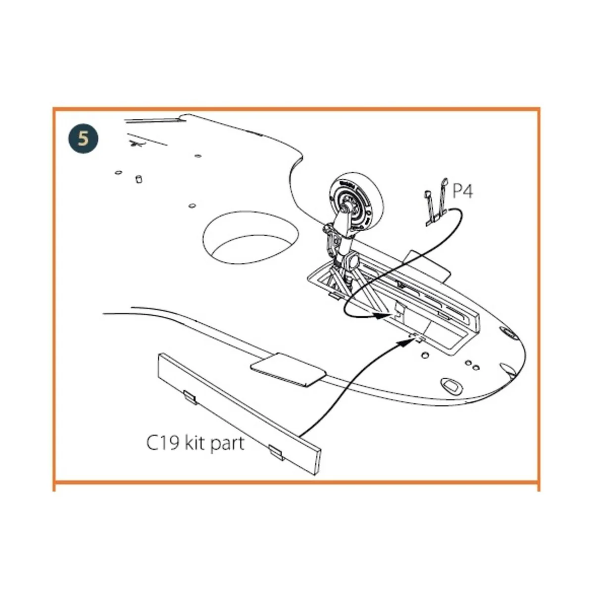 TB.2 PE parts for CP kits, 1/48 - Clear Prop Accessories CPA48019