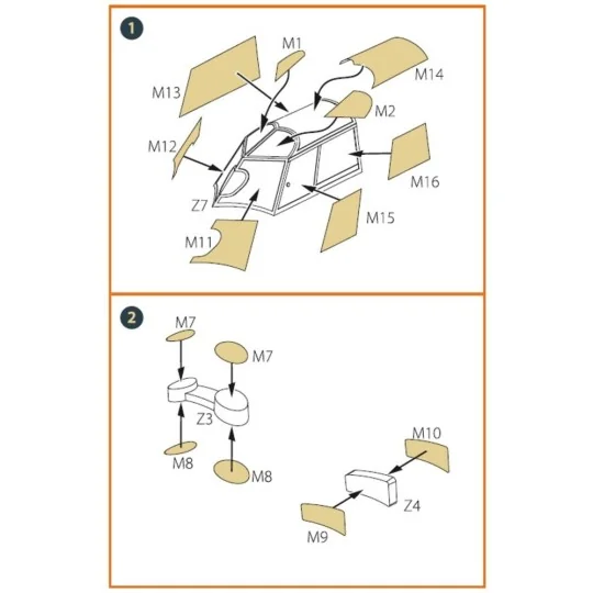I-16 (early version) painting mask for CP kit, 1/48 - Clear Prop Ac... I-16 (early version) painting mask for CP kit, 1/48 - Clear Prop Ac...