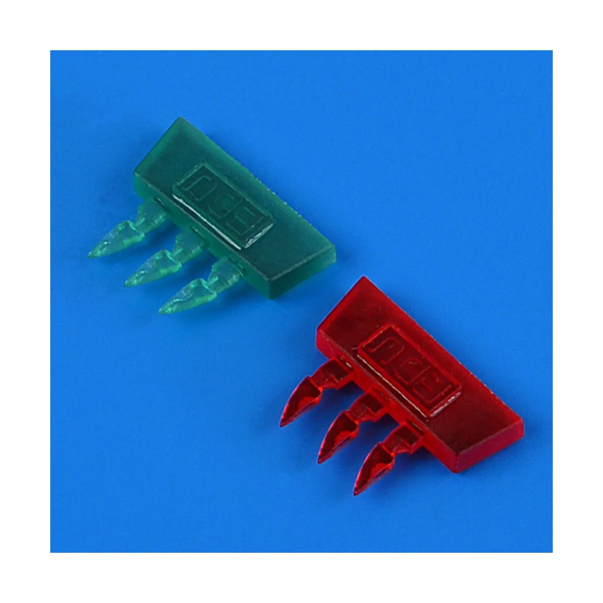 Bf 109K position lights (coloured), 1/48 - Quickboost QB49 086 Bf 109K position lights (coloured), 1/48 - Quickboost QB49 086