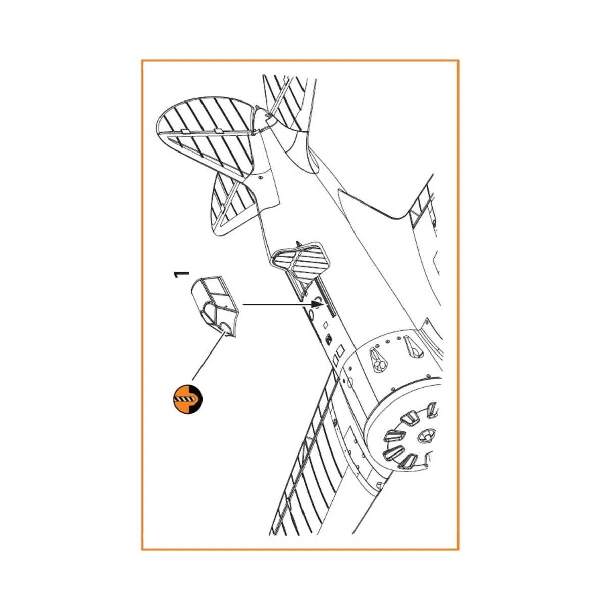 I-16 vacuum formed canopy (early version) for CP kit, 1/48 - Clear ...