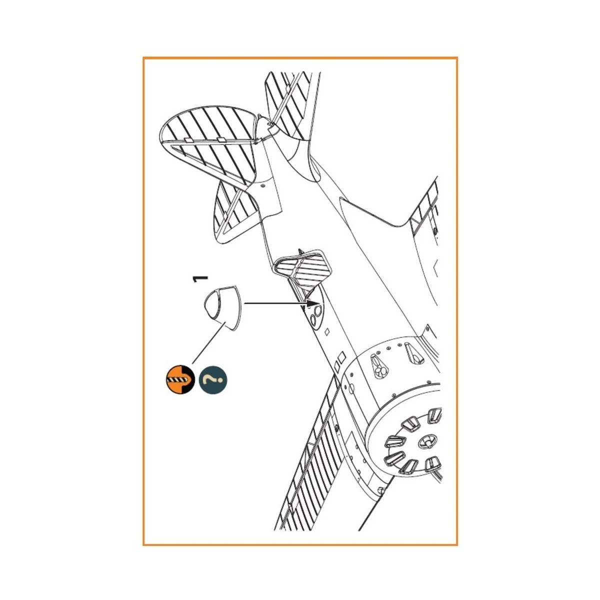 I-16 vacuum formed canopy (late version) for CP kit, 1/48 - Clear P... I-16 vacuum formed canopy (late version) for CP kit, 1/48 - Clear P...