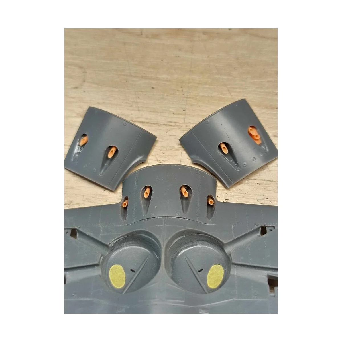 I-16 type 5 exhausts for CP kits, 1/48 - Clear Prop Accessories CPA...