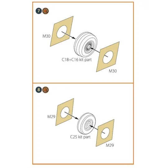 F-4G/E Phantom II painting mask for MENG kit, 1/48 - Clear Prop Acc... F-4G/E Phantom II painting mask for MENG kit, 1/48 - Clear Prop Acc...