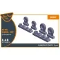Lynx wheel set for Airfix kits, 1/48 - Clear Prop Accessories CPA48032