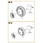 Lynx wheel set for Airfix kits, 1/48 - Clear Prop Accessories CPA48032