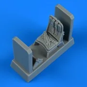 Z-37 ?melák seat w/ seatbelts, 1/48 - Quickboost QB49 089 Z-37 ?melák seat w/ seatbelts, 1/48 - Quickboost QB49 089