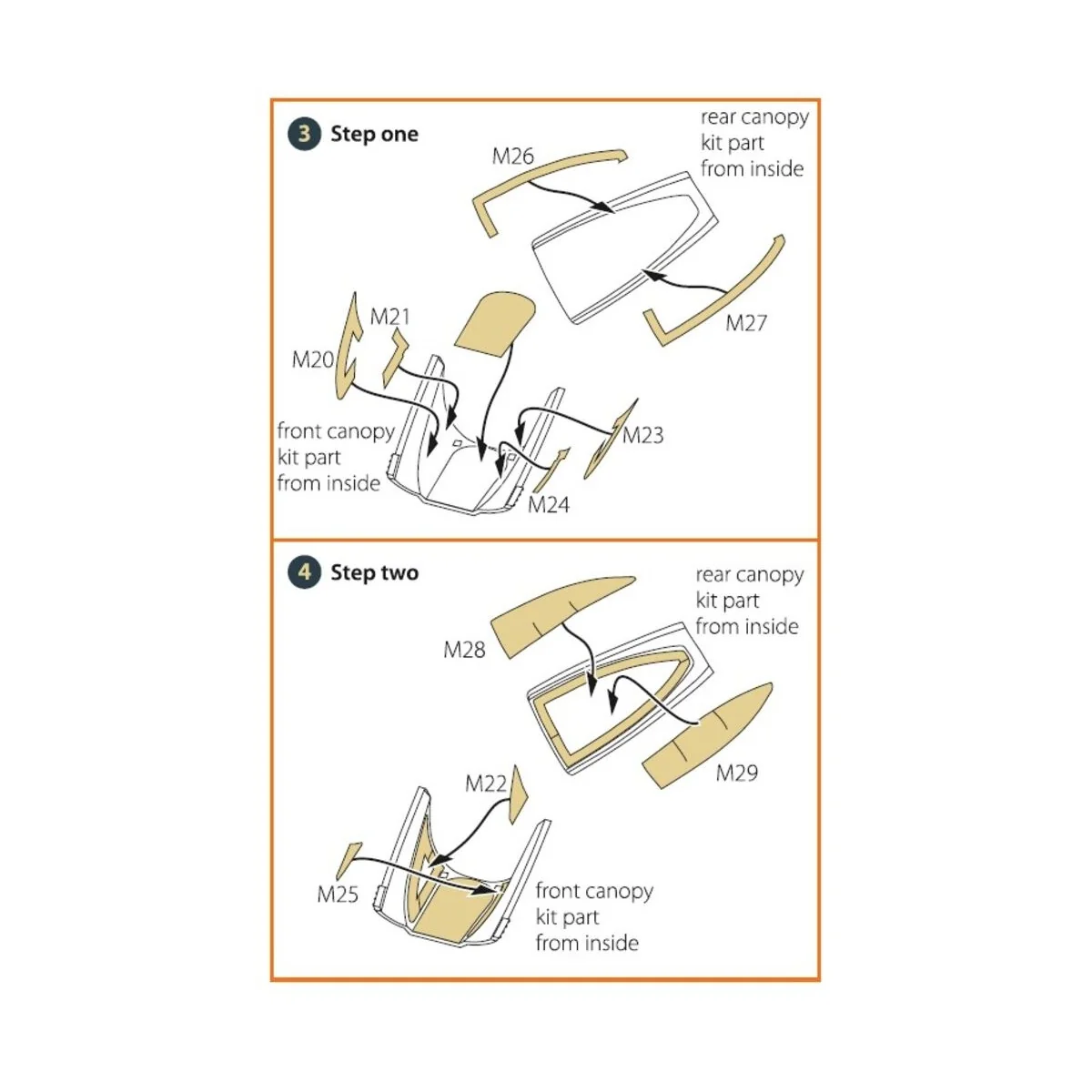A-10C double-sided painting mask for ACADEMY kit, 1/48 - Clear Prop... A-10C double-sided painting mask for ACADEMY kit, 1/48 - Clear Prop...