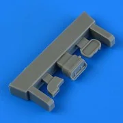 Z-37 ?melák Oil Cooler & Air intake, 1/48 - Quickboost QB49 090 Z-37 ?melák Oil Cooler & Air intake, 1/48 - Quickboost QB49 090