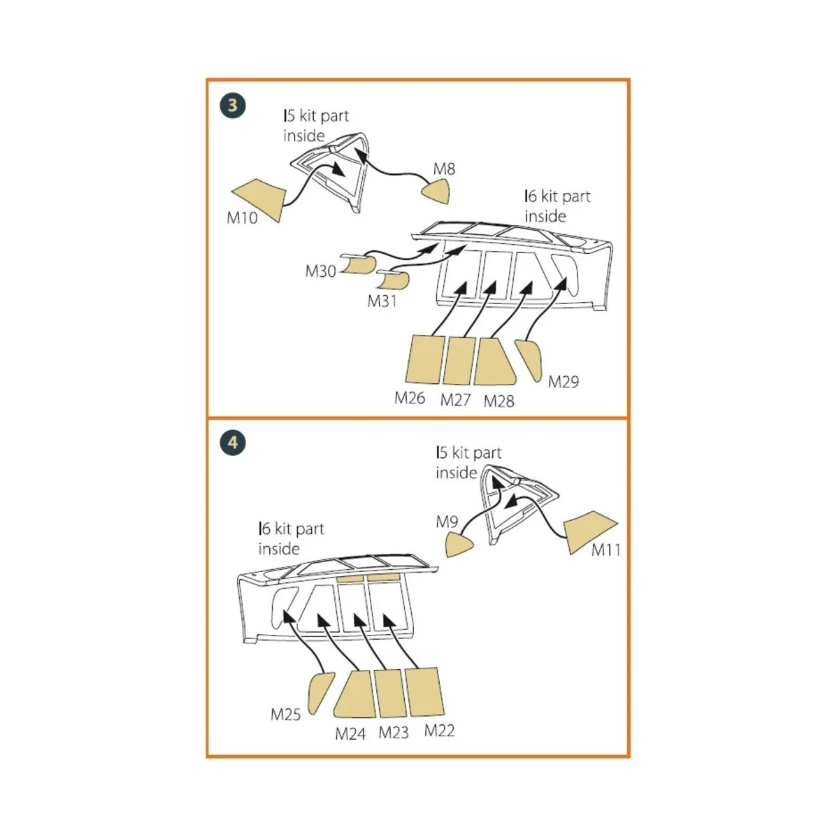 P-47B Thunderbolt double-sided painting mask for Dora Wings kit, 1/...