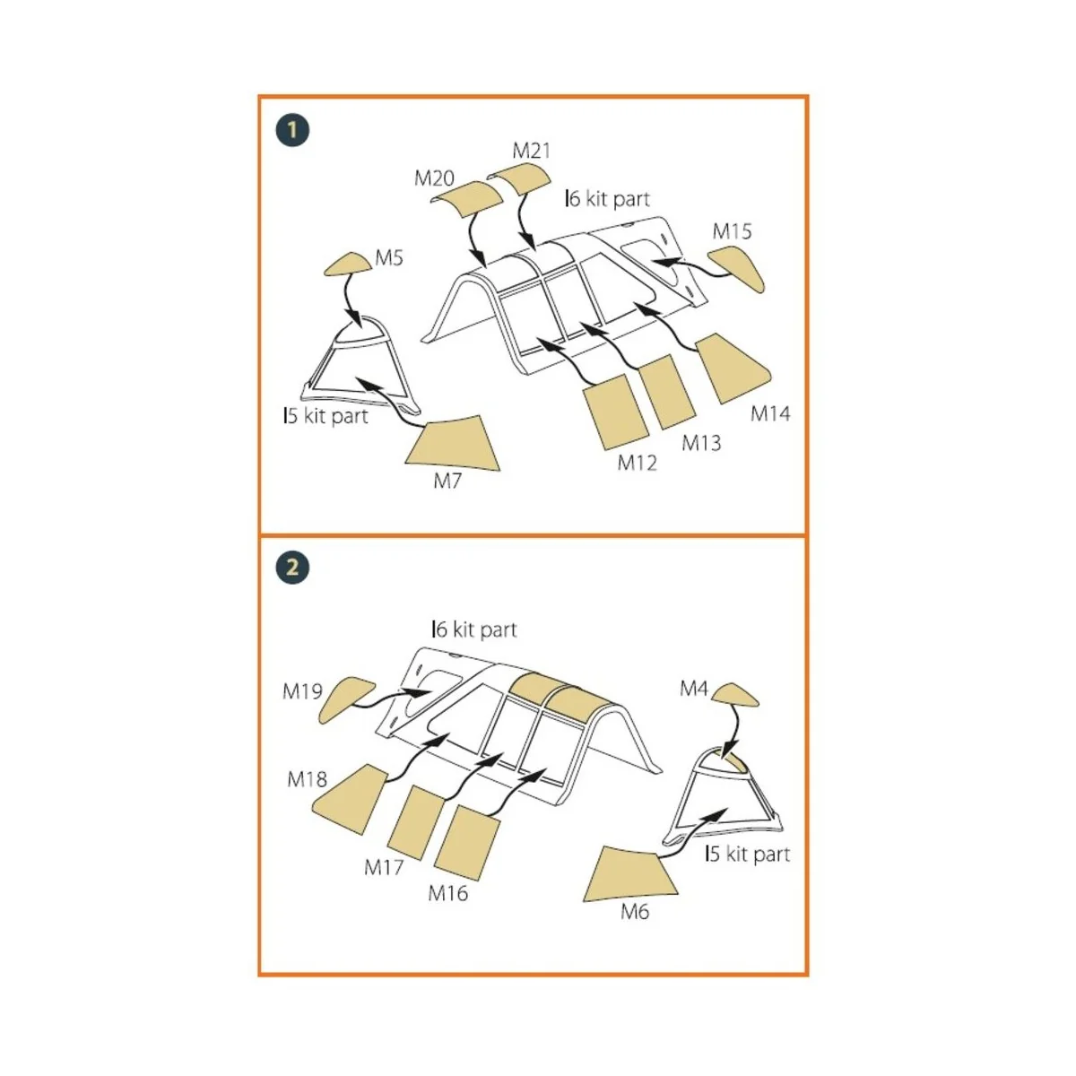 P-47B Thunderbolt double-sided painting mask for Dora Wings kit, 1/...