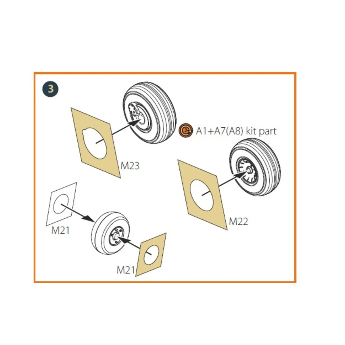 Culver PQ-14 (all versions) double-sided painting mask for CP kits,...