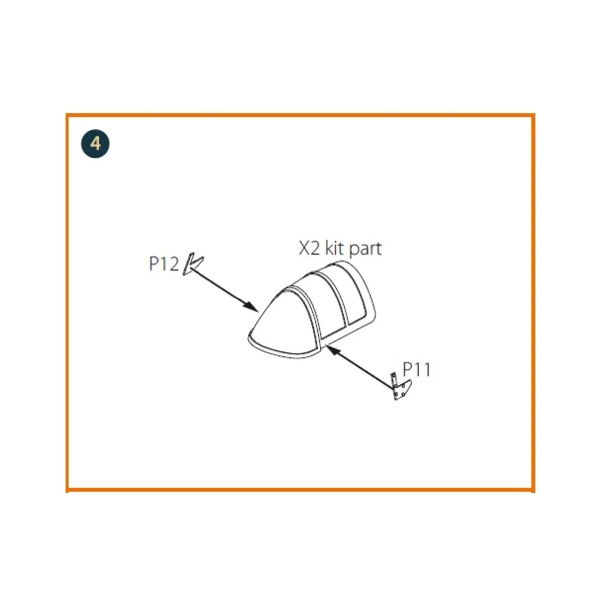 Gloster E28/39 Pioneer PE parts for CP kits, 1/48 - Clear Prop Acce...