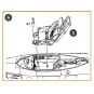 F-86A Ejection seat early for CP kits, 1/48 - Clear Prop Accessorie...