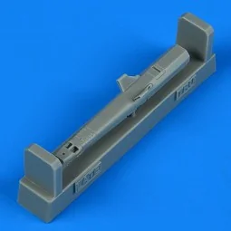 MiG-21MF fishbad GŠ-23 gun pod - late, 1/48 - Quickboost QB49 096