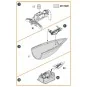 F-86A Canopy frame detailing set for CP kits, 1/48 - Clear Prop Acc...