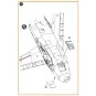 F-86A gun port (open) for CP kits, 1/48 - Clear Prop Accessories CP...