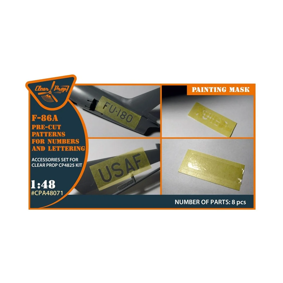 F-86A pre-cut patterns for numbers and lettering painting mask for ... F-86A pre-cut patterns for numbers and lettering painting mask for ...