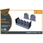 F4B Wheels set for CP kits, 1/48 - Clear Prop Accessories CPA48077