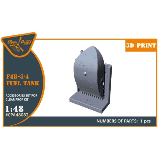 F4B Fuel Tank for CP kits, 1/48 - Clear Prop Accessories CPA48082 F4B Fuel Tank for CP kits, 1/48 - Clear Prop Accessories CPA48082