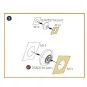 Hs 129B2/3 double-sided painting mask for Takom kit, 1/48 - Clear P...