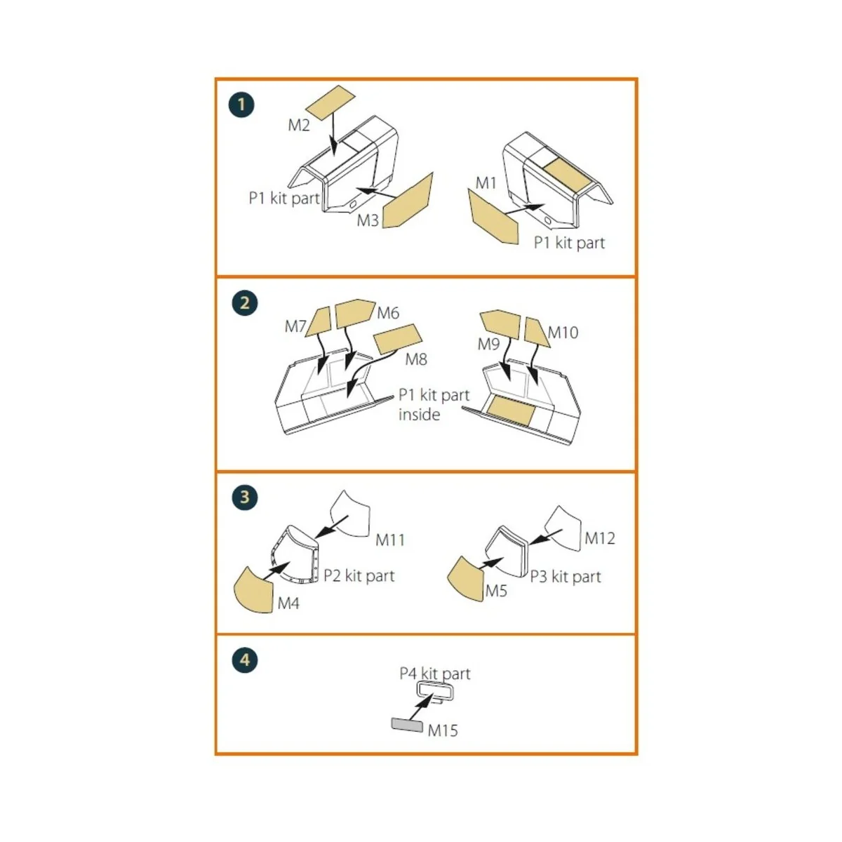 Hs 129B2/3 double-sided painting mask for Takom kit, 1/48 - Clear P...