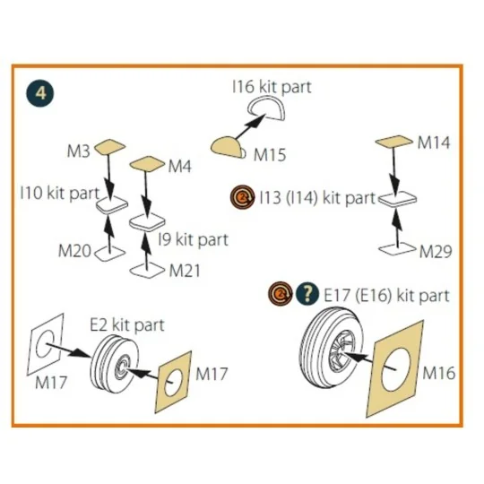 DHC-2 Beaver double-sided painting mask for Dora Wings kit, 1/48 - ...