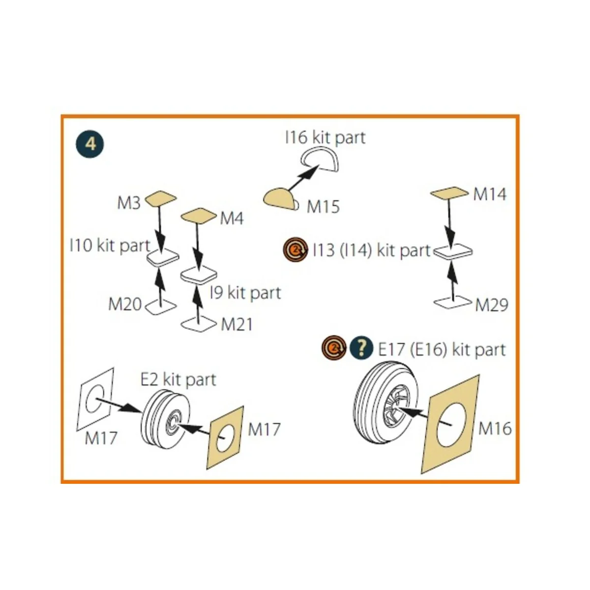 DHC-2 Beaver double-sided painting mask for Dora Wings kit, 1/48 - ...