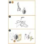 Bf-109E wheels set for Wingsy Kits, 1/48 - Clear Prop Accessories C...