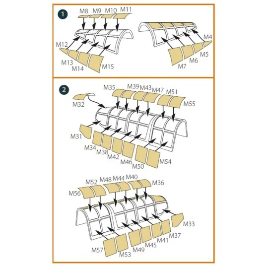 D3A2 VAL (close canopy) painting mask for Wingsy Kits, 1/48 - Clear... D3A2 VAL (close canopy) painting mask for Wingsy Kits, 1/48 - Clear...
