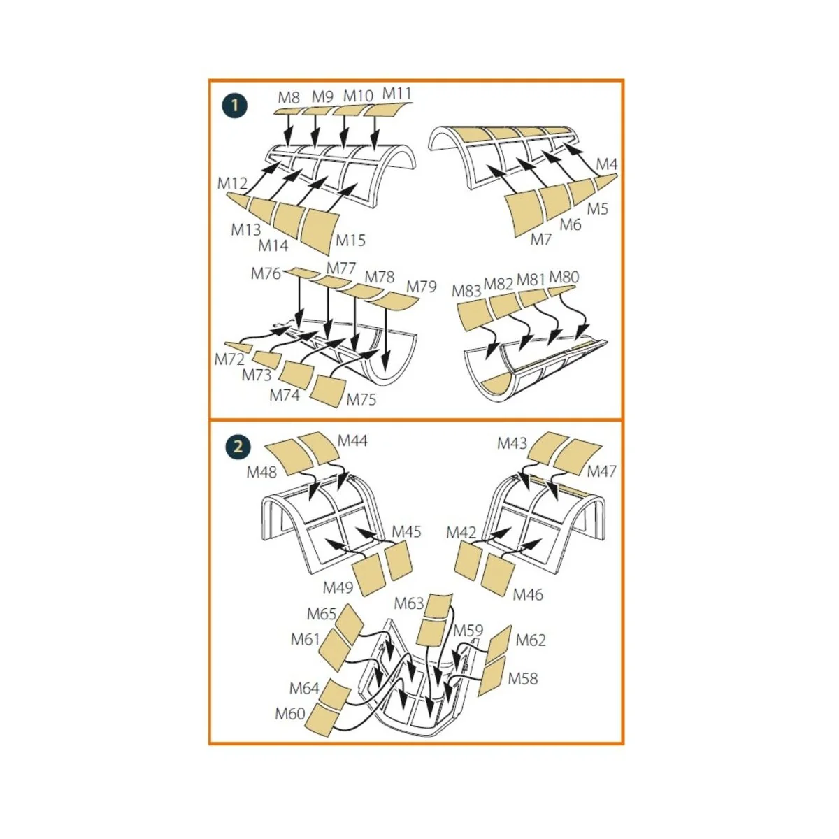 D3A2 VAL (open canopy) double-sided painting mask for Wingsy Kits, ... D3A2 VAL (open canopy) double-sided painting mask for Wingsy Kits, ...