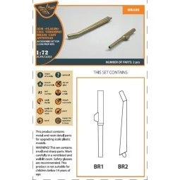 A5M Claude (early version) brass cast antennas for CP kits CP720016...