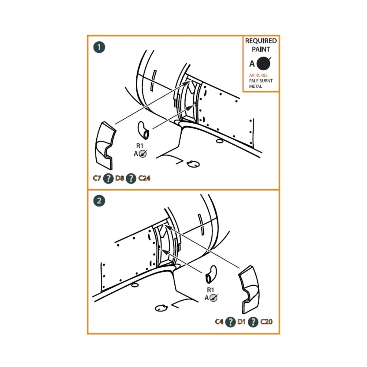 La-5 early version resin exhaust for CP kits CP72014/CP72015, 1/72 ...