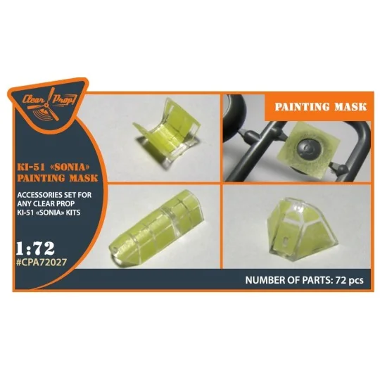 Ki-51 Sonia (all versions) painting mask for CP kits CP72011/CP7201...