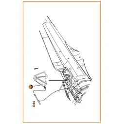 A5M2b Claude (late version) vacuum formed canopy for CP kit CP72009...