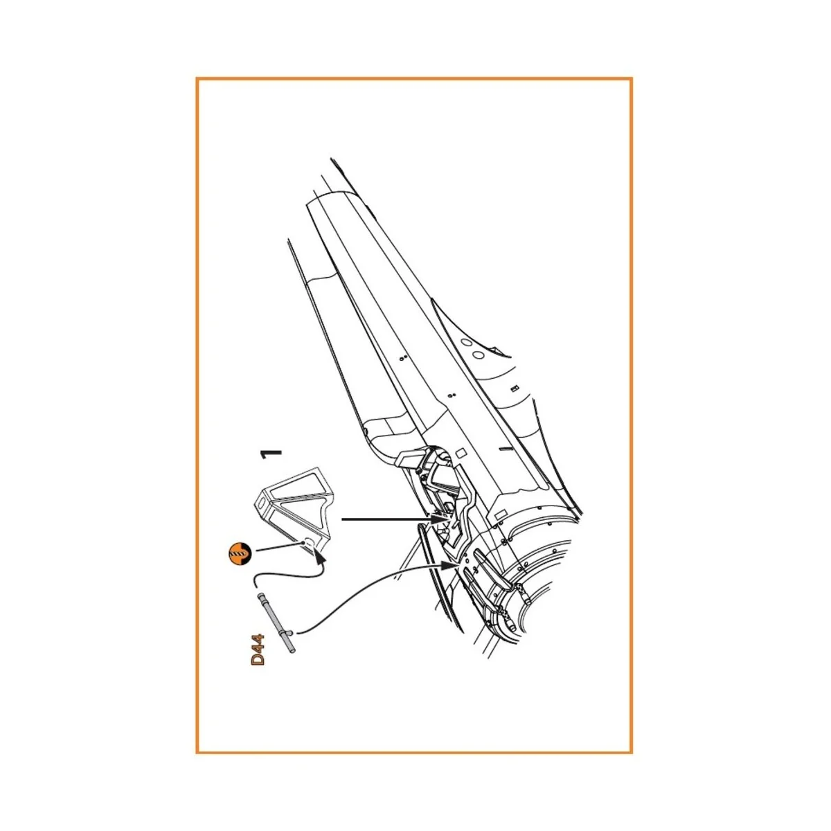 A5M2b Claude (late version) vacuum formed canopy for CP kit CP72009...