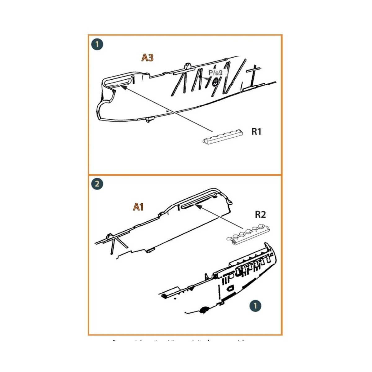 Polikarpov R-5 resin exhausts for AMG kits, 1/72 - Clear Prop Acces...