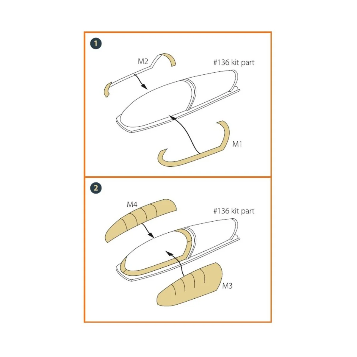 F-16B/D twin seater painting mask for REVELL kit, 1/72 - Clear Prop... F-16B/D twin seater painting mask for REVELL kit, 1/72 - Clear Prop...