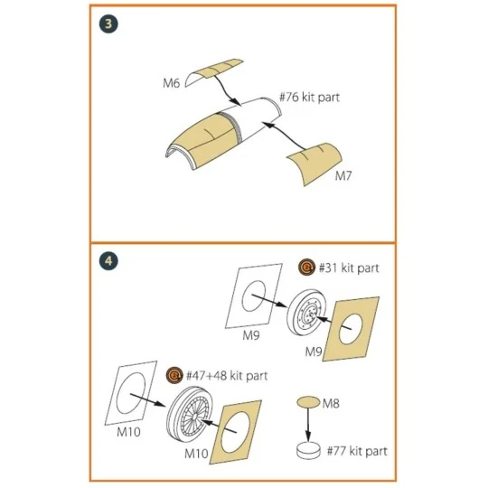 F-89 D/J painting mask for REVELL kit, 1/72 - Clear Prop Accessorie... F-89 D/J painting mask for REVELL kit, 1/72 - Clear Prop Accessorie...