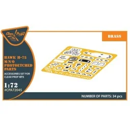 Hawk H-75 M/N/O PE parts for CP kits CP72021/CP72022/CP72029, 1/72 ...