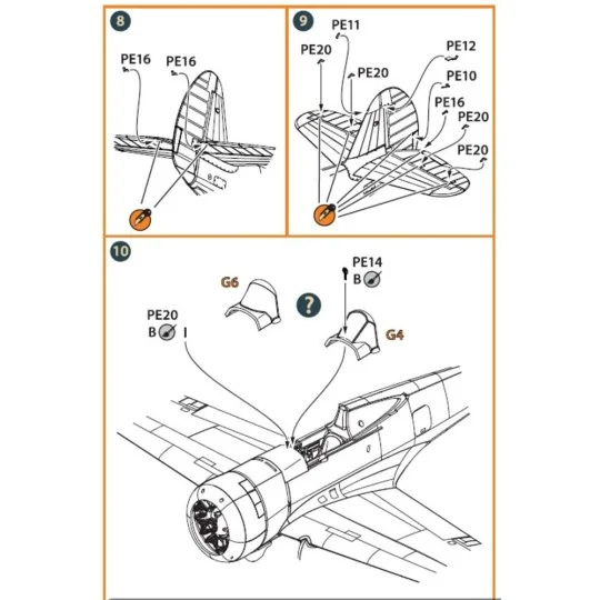 Hawk H-75 M/N/O PE parts for CP kits CP72021/CP72022/CP72029, 1/72 ... Hawk H-75 M/N/O PE parts for CP kits CP72021/CP72022/CP72029, 1/72 ...